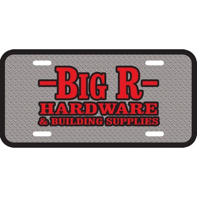 License Plate 20 mil