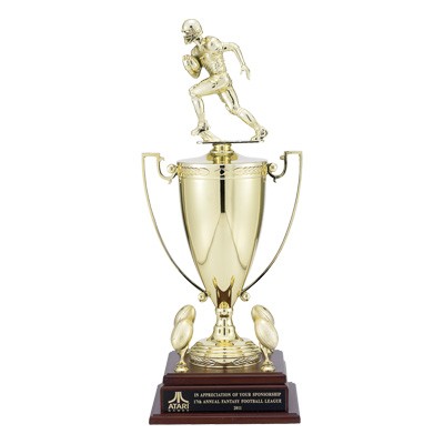 24" Trophy w/13" Gold Cup & Interchangeable Figure & Trim