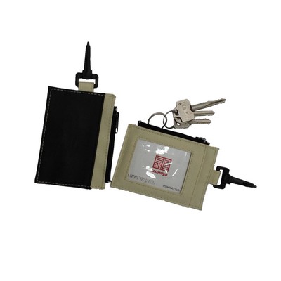 Key Pouch with Zipper