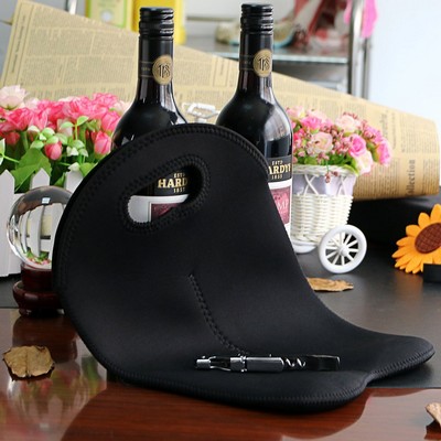 iBank ® 2-Bottle Neoprene Wine Tote