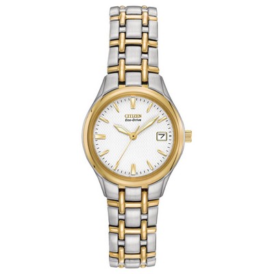 Citizen® Ladies' Eco-Drive Two-Tone Stainless Steel Watch