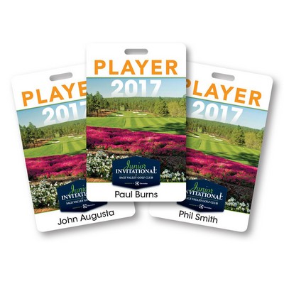 Over-Lam Badge Tag (3" x 4")