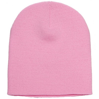 Yupoong¨ YP Classicsª 8 1/2" Short Beanie (Embroidered)
