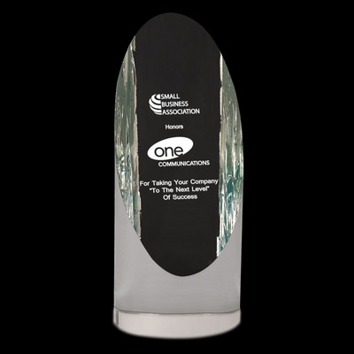 Crystal Cylinder Award (6½")