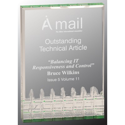 Green Mirage Acrylic Award