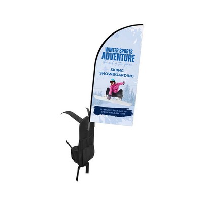 Backpack Flags - Blade Double Sided Package (19" x 46.98")
