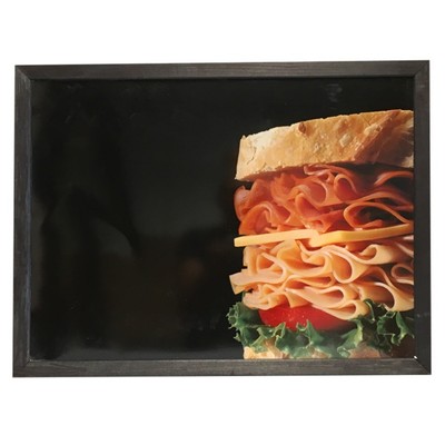 Wood Framed Sublimation Magnetic Receptive Dry Erase Board (18 x 24")