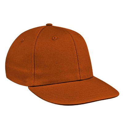 Solid Eyelets Brushed Self Strap Prostyle Hat