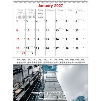 Custom Full-Color Single Pocket Calendar