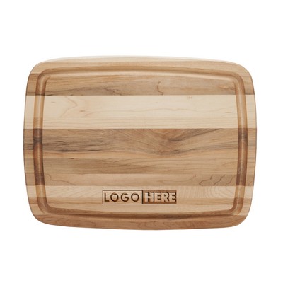 WriteOnWood Montrose Maple Cutting Board with Rounded Corners (12 1/4" x 8 1/2" x 3/4")