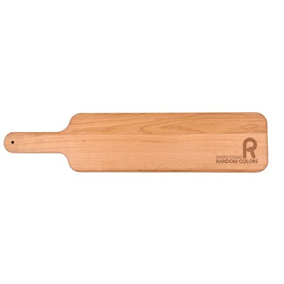 4 1/2" x 20" Cherry Paddle Cutting Board