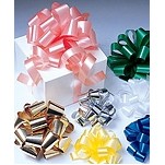 Metallic Self Sticking Hank Bow (4"x3/4")