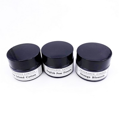 Small Size Glass Cream Jar Soy Wax Scented Candle