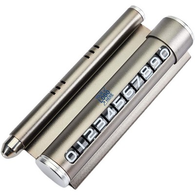 Phone Number Plate for Parking Card