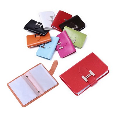 PU Business Card Holder