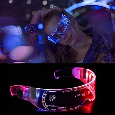 Colorful luminous technology glasses LED Glasses for Dancing party