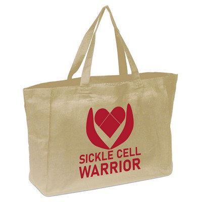 Cotton Shopper Tote - Natural