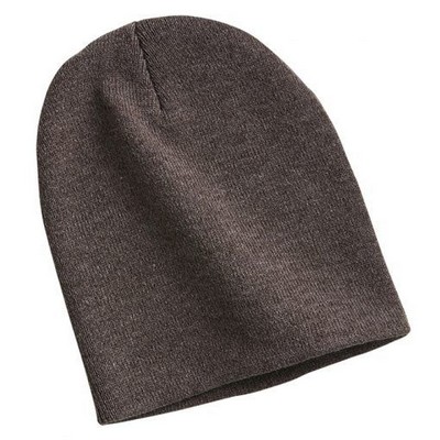 Sportsman Heathered 8'' Knit Beanie (Embroidered)