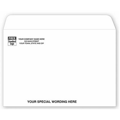 Mailing Envelopes - White, Open Top