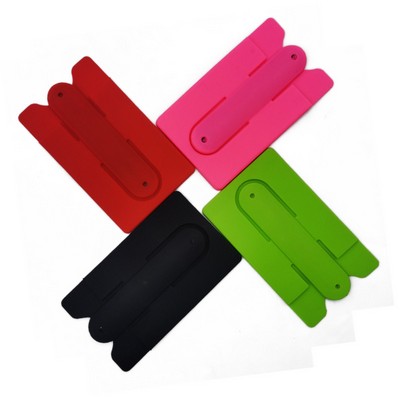 Silicone Cellphone Wallet With Stand & Card Holder