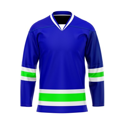 Ice Hockey Jerseys, Full Customization, Fully Sublimated and Cut and Sew/Tackle Twill/Embroidery