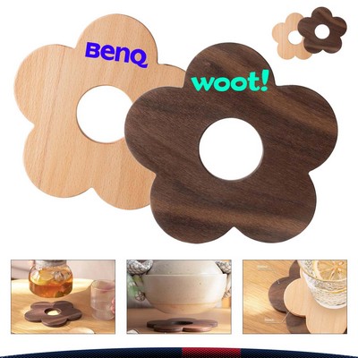 Square Wooden Coaster (Beech)