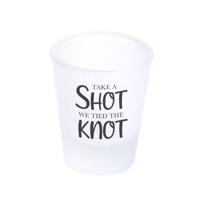 1.5 oz Frosted Shot Glass