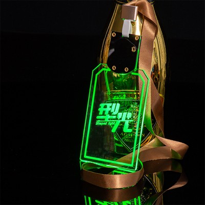 Luminous tags,led hang card,bar working card