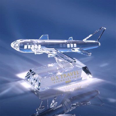 Custom Airliner Crystal Award