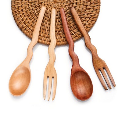 Wooden Tableware Set