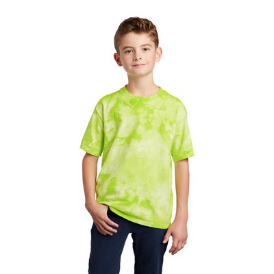 Port & Co™ Youth Crystal Tie-Dye Tee