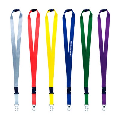 Polyester Lanyard With Clip