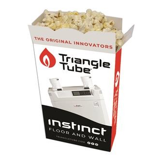 46 Oz. Medium Fast Popcorn Box Closed Top Full Color