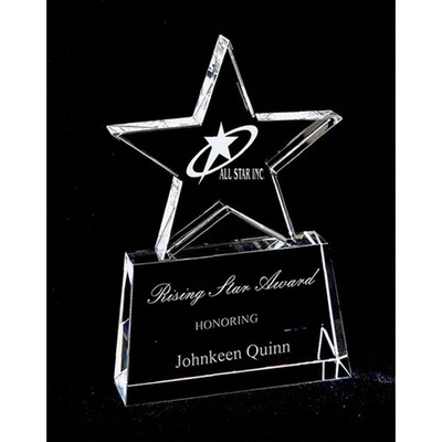 Star Cutout Award (8"x5 1/8"x1 9/16")