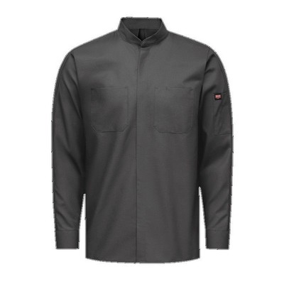 Red Kap® Solid Long Sleeve Pro+ Work Shirt w/OilBlok & MIMIX™ - Charcoal Gray