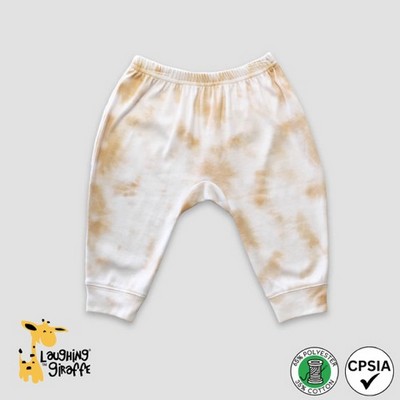 Baby Jogger Pants Latte 65% Polyester 35% Cotton- Laughing Giraffe®