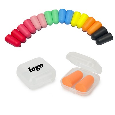 Pair Earplugs in Square Case