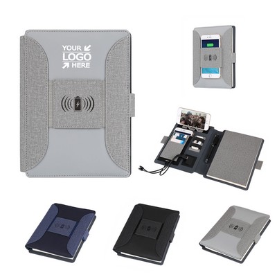 2-In -1 Wireless Charging Notebook