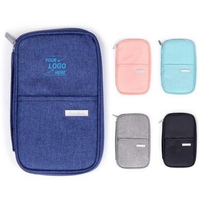 Oxford Fabric Multipurpose Passport Holder