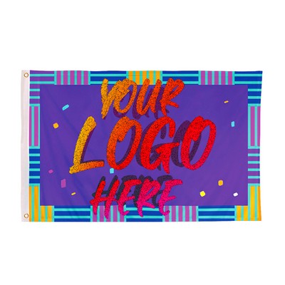 3' x 5' Double Sided 3 Ply Flag