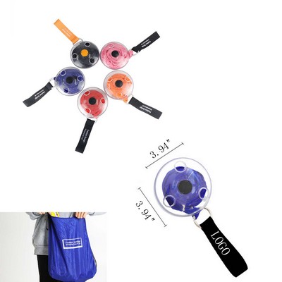 Foldable Disc Shopping Tote Bag