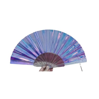 Colorful Bamboo Fan