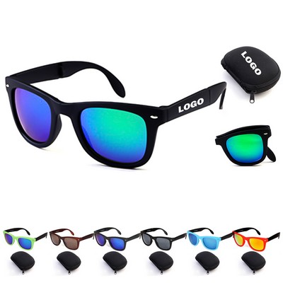 Foldable Sunglasses with Pouch