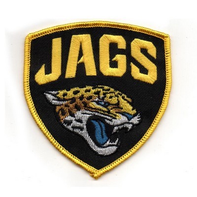 Plastic Backing Embroidered patch in 2"