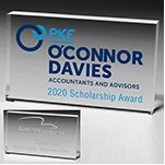 Rect. Acrylic Paperweight - 3" x 5" x 3/4" - 2044C-L (Laser)