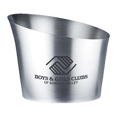 Medium Flare Metal Ice Bucket