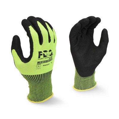 Radians® Economy Shoulder Gray Split Cowhide Large Leather Glove