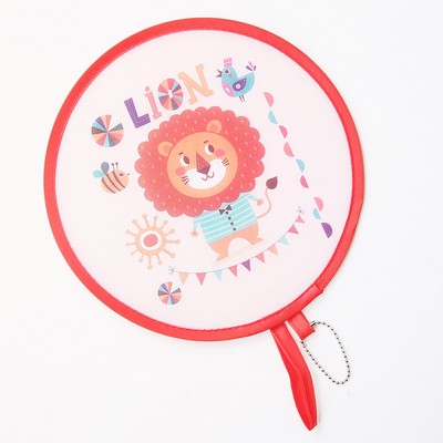 Nylon Pop Up Folding Fan Flying Disc
