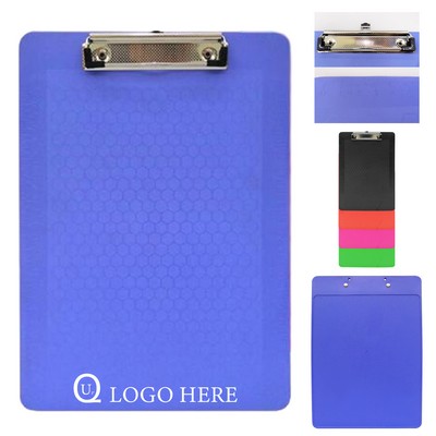 12.4x8.86" Office Plastic Clipboard