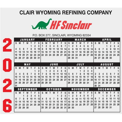 Calendar Magnet (4"x 3.5")